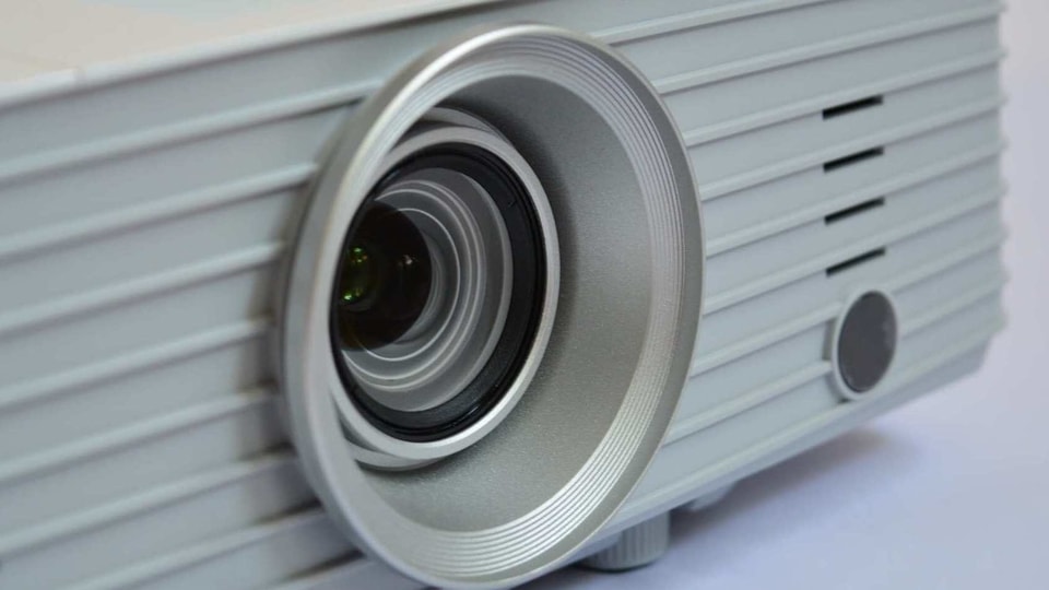 Some of these LED projectors come with built-in speakers.