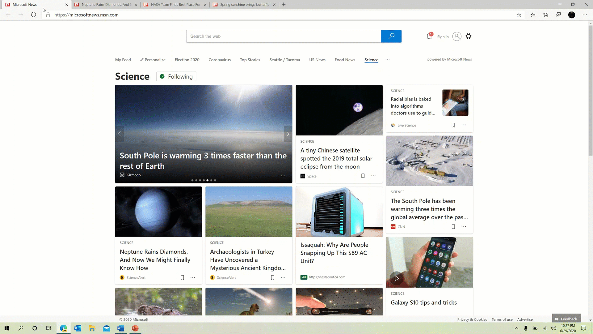 Microsoft Edge in ALT+TAB feature. Microsoft Edge in ALT+TAB feature.