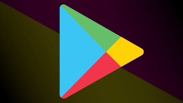 Google Play Store logo.
