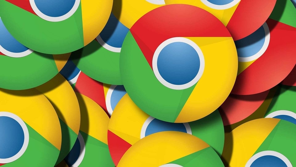 Chrome browser logo.