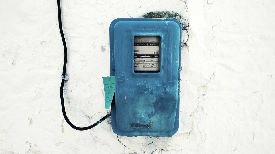 Electricity meter.