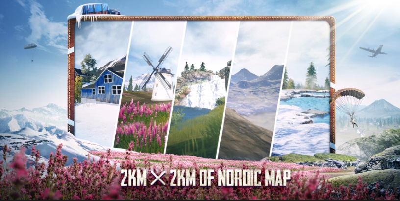 The Livik map measures 2km x 2km. The Livik map measures 2km x 2km.