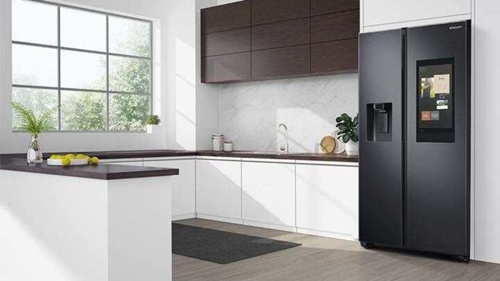 samsung spacemax family hub iot refrigerator price