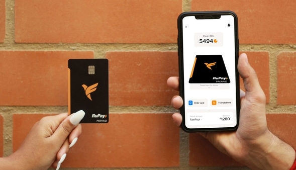 FamCard is India's first numberless debit card.