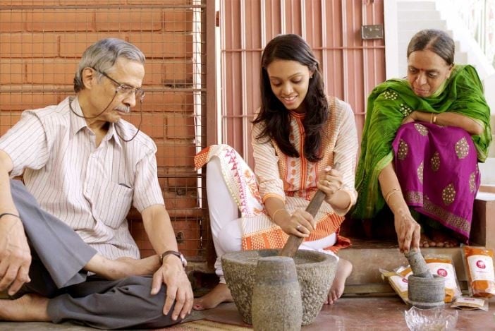 Sambar Stories founder Sneha Sirivara.