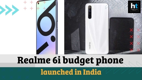 Realme 6i launched in India.