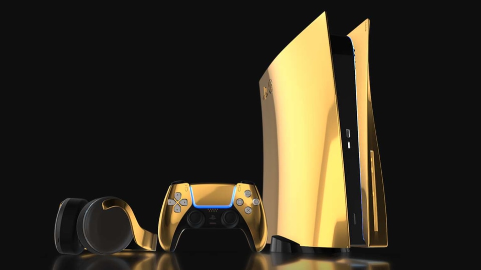 This PS5 is 24-karat gold plated, and will definitely break your bank