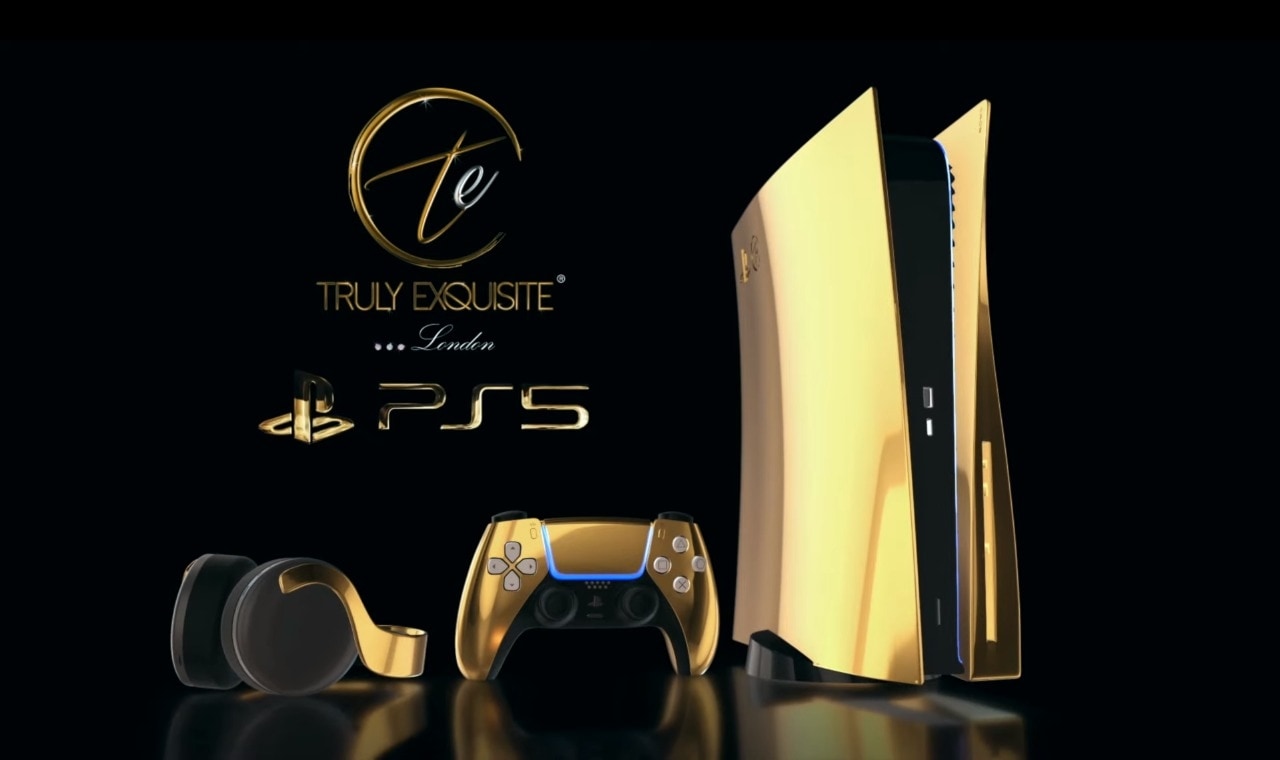 This PS5 is 24-karat gold plated, and will definitely break your bank