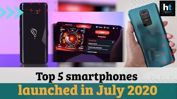 Here are the top smartphone launches from July. 