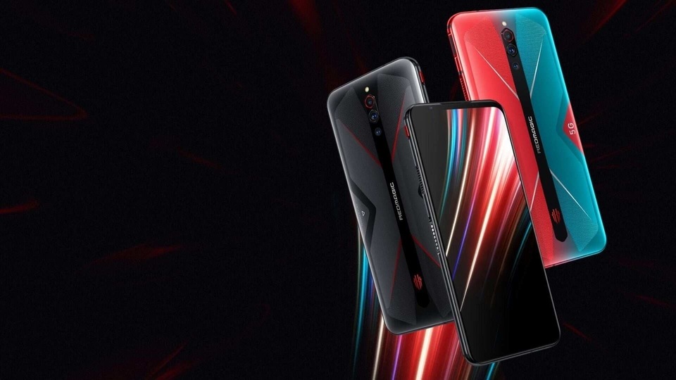 Nubia Red Magic 5S gaming phone.