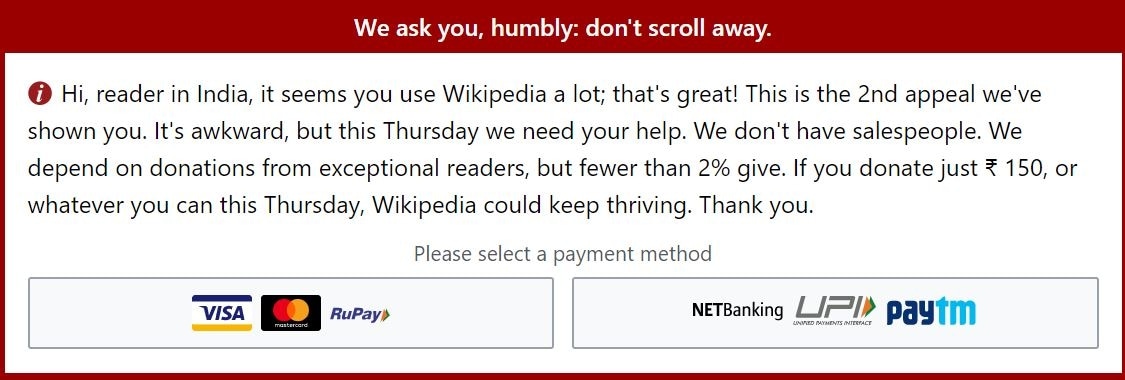 Wikipedia's appeal for donations triggers meme fest on Twitter. Best ones -  India Today