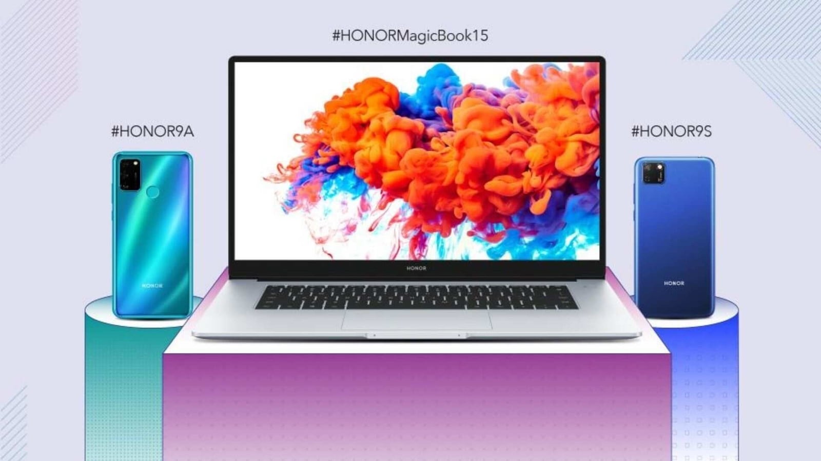 Honor 9A, Honor 9S, Honor MagicBook 15 launch. Honor 9A, Honor 9S, Honor MagicBook 15 launch.