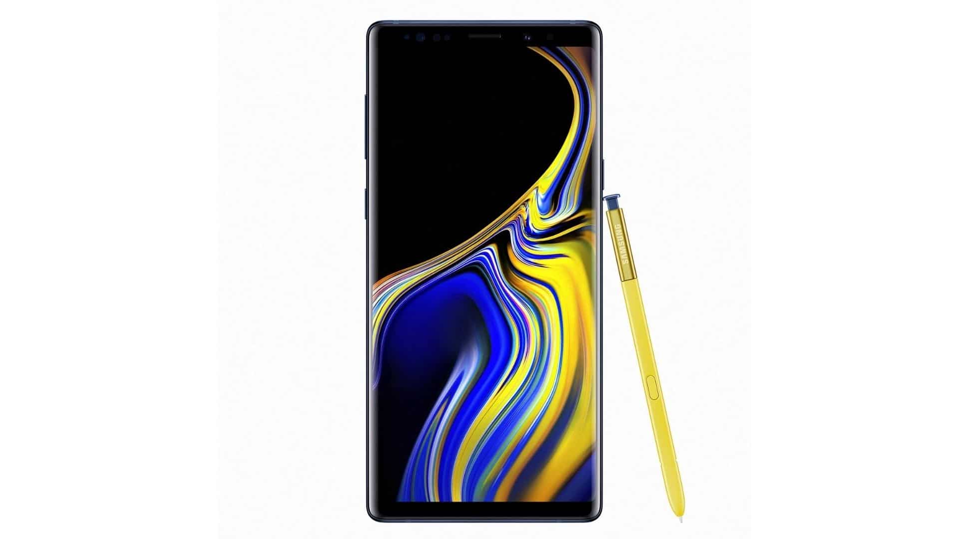 Galaxy Note 9 carried on the Galaxy Note 8’s design with a tall curved display, and a rear fingerprint sensor. Galaxy Note 9 has a dual 12-megapixel rear camera setup, 4,000mAh battery and 6GB of RAM. The smartphone offers 128GB of storage which is expandable up to 512GB. Galaxy Note 9 also debuted the new Bluetooth-enabled S Pen. Galaxy Note 9 carried on the Galaxy Note 8’s design with a tall curved display, and a rear fingerprint sensor. Galaxy Note 9 has a dual 12-megapixel rear camera setup, 4,000mAh battery and 6GB of RAM. The smartphone offers 128GB of storage which is expandable up to 512GB. Galaxy Note 9 also debuted the new Bluetooth-enabled S Pen.