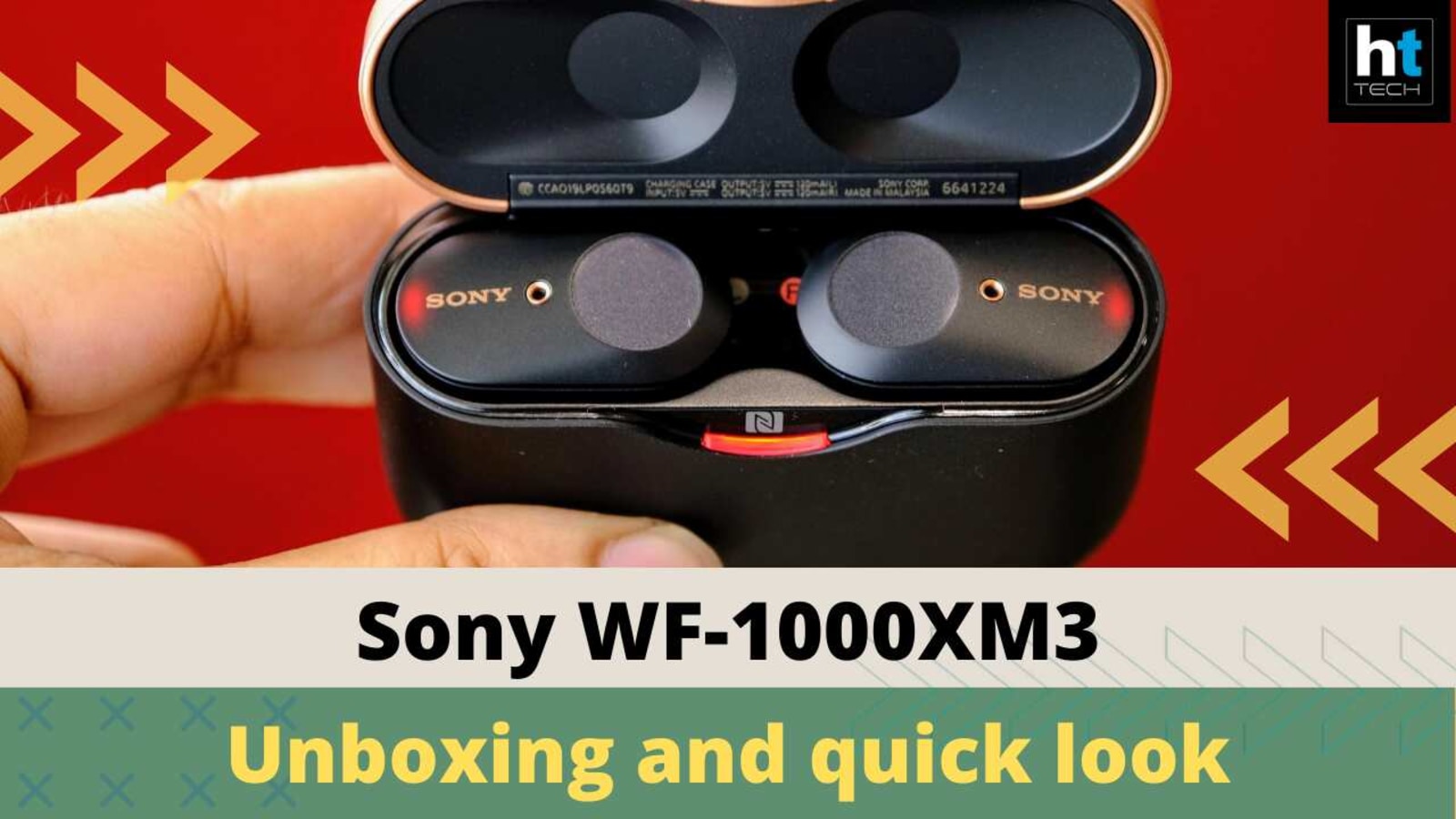 Sony WF-1000XM3: Unboxing and quick look | HT Tech