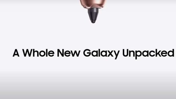Samsung Galaxy Unpacked 2020 event