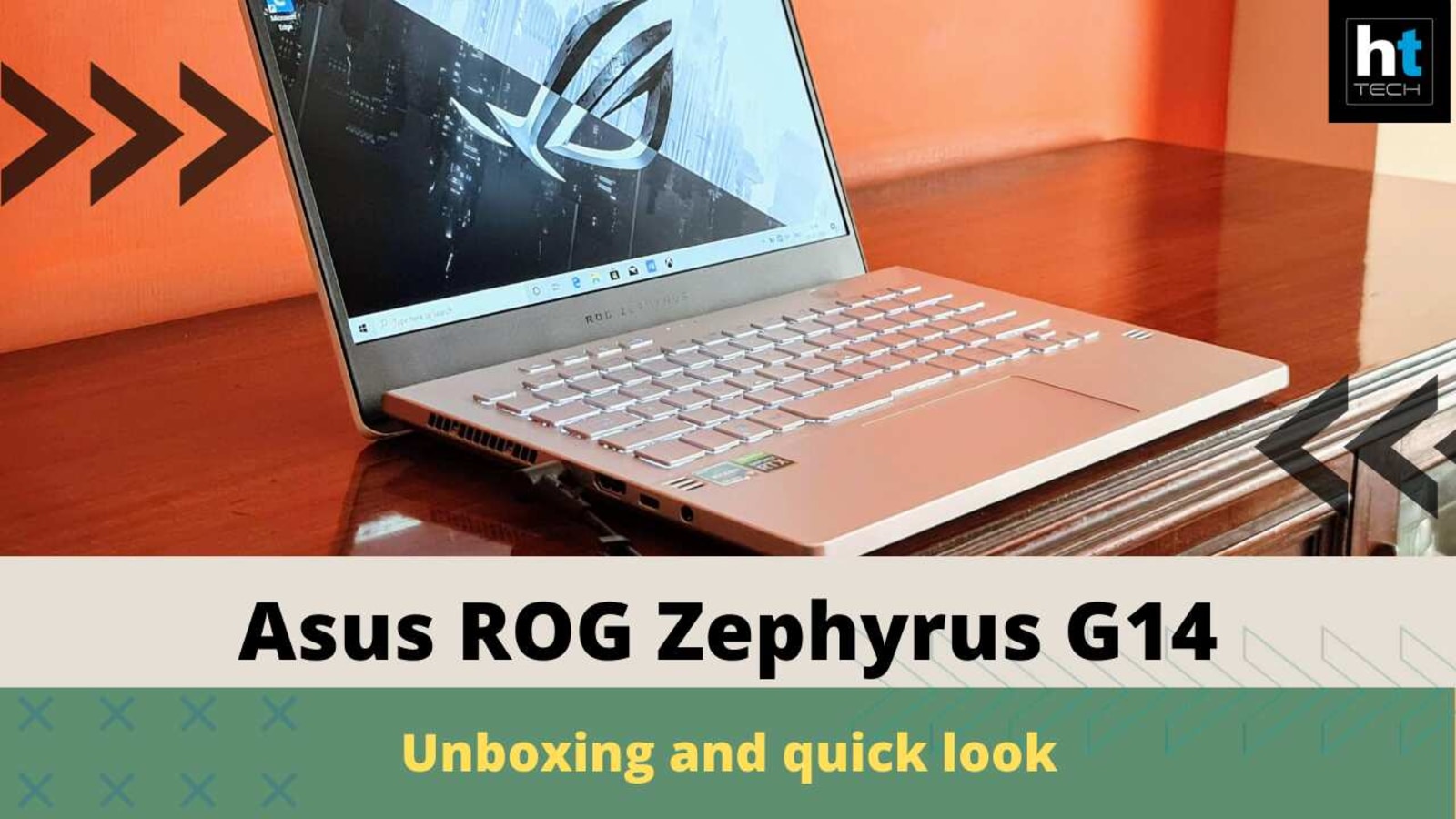 Asus ROG Zephyrus G14: Unboxing And Quick Look | HT Tech