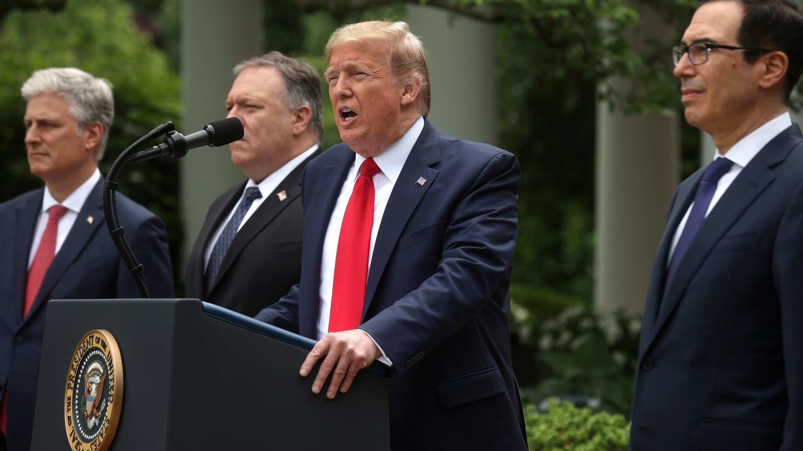 US President Donald Trump