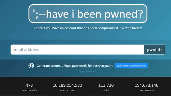 Have I Been Pwned The Site That Tells You If Passwords Were Breached Is Going Open Source