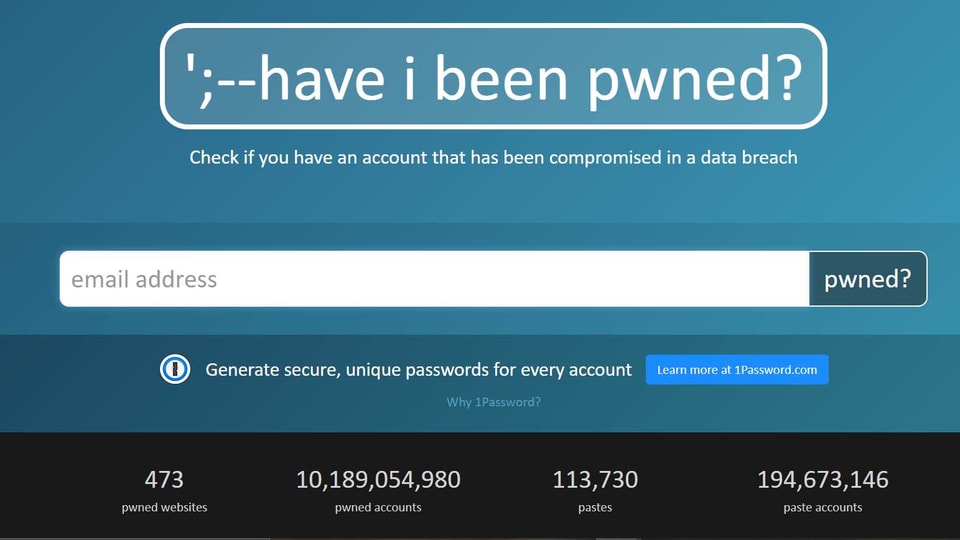 Have I Been Pwned is a website that tells you if any of your passwords have been compromised and it was a novel idea when it was launched seven years ago. Now, Hunt is open-sourcing his website codebase so the idea can proliferate further.