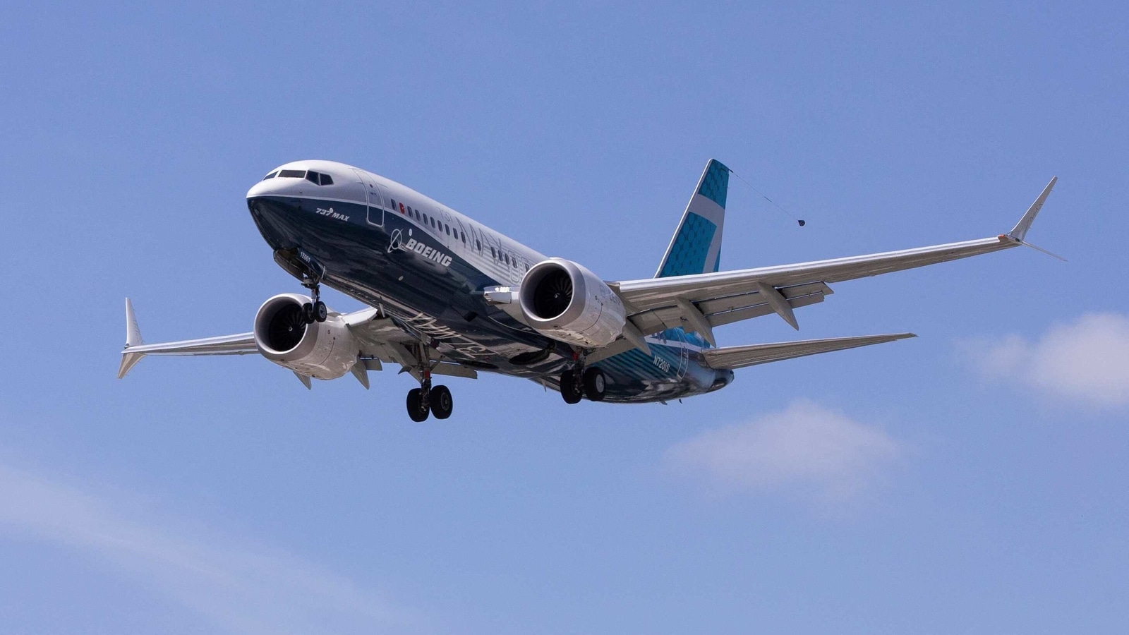 Boeing 737 MAX airplane 