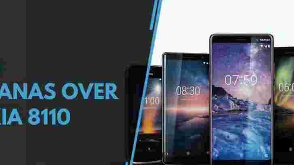 <p>HMD Global, the company which sells phones under Nokia brand name, on Sunday launched as many as five new phones including a rebranded Nokia 8110 feature phone.</p><p>The new range of Nokia smartphone includes Nokia 8 Sirocco, Nokia 7 Plus, new Nokia 6 and Nokia 1. While Nokia 8 Sirocco is a premium smartphone, Nokia 1 is the first Android Go (Oreo) Edition smartphone. Nokia 7 Plus and new Nokia 6 come with improved specifications and features.</p>