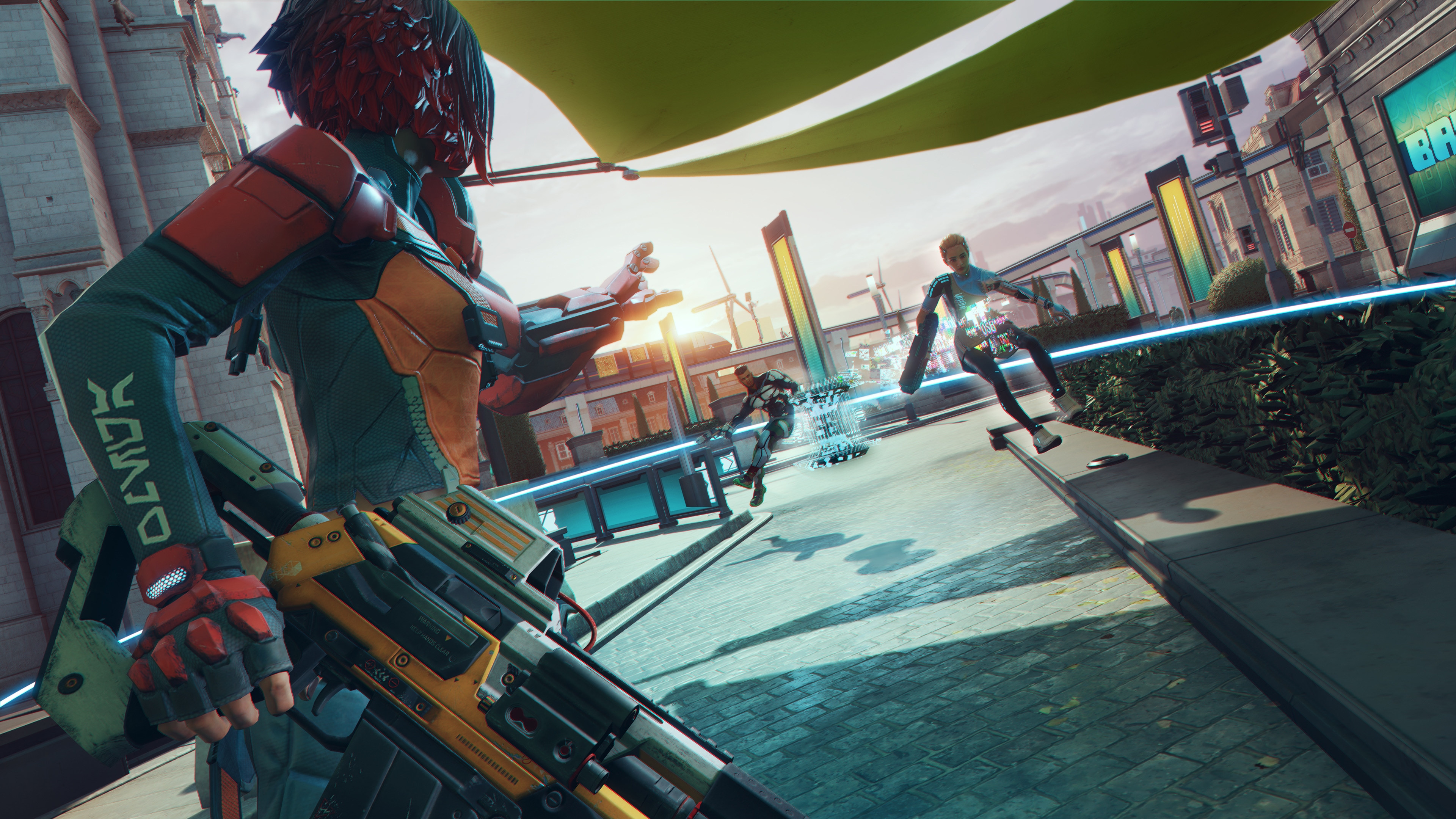 Hyper Scape Season One also includes new customisation items through its Battle Pass. Hyper Scape Season One also includes new customisation items through its Battle Pass.