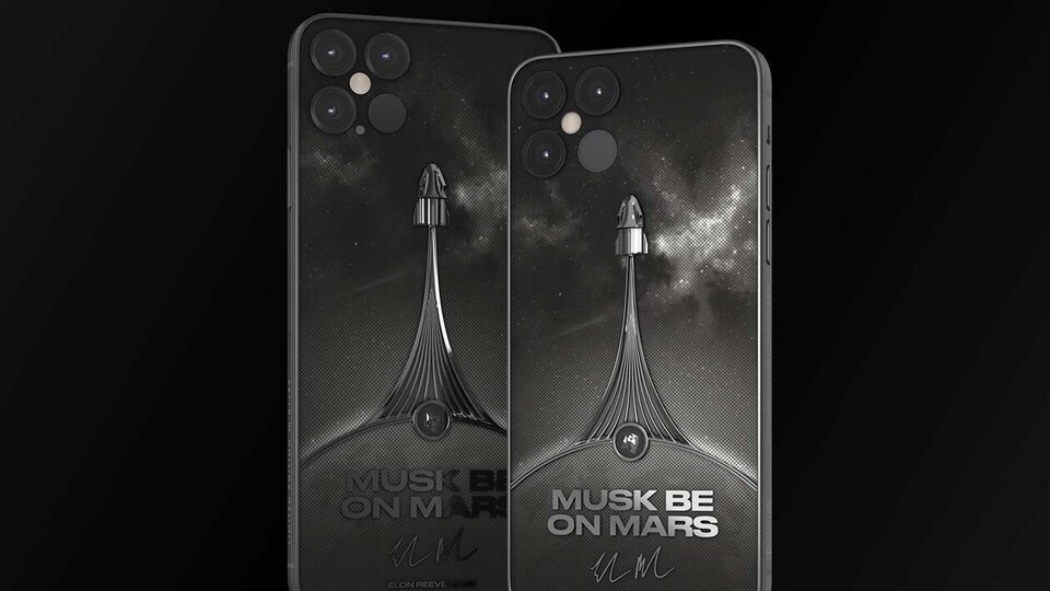 The limited-edition iPhone model dubbed as the ‘Musk be on Mars’ iPhone 12 Pro is made of titanium.