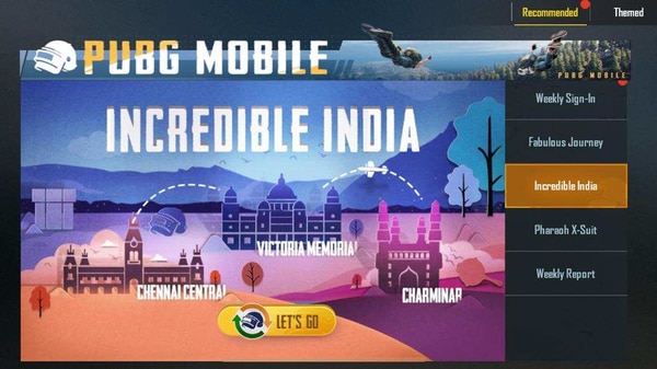 PUBG Mobile has announced a special Independence day event called ‘Incredible India’ for its fans in the country.