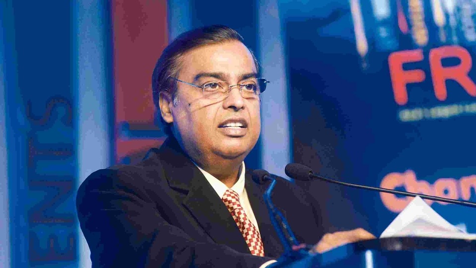 Mukesh Ambani, chairman of Reliance Industries Ltd.