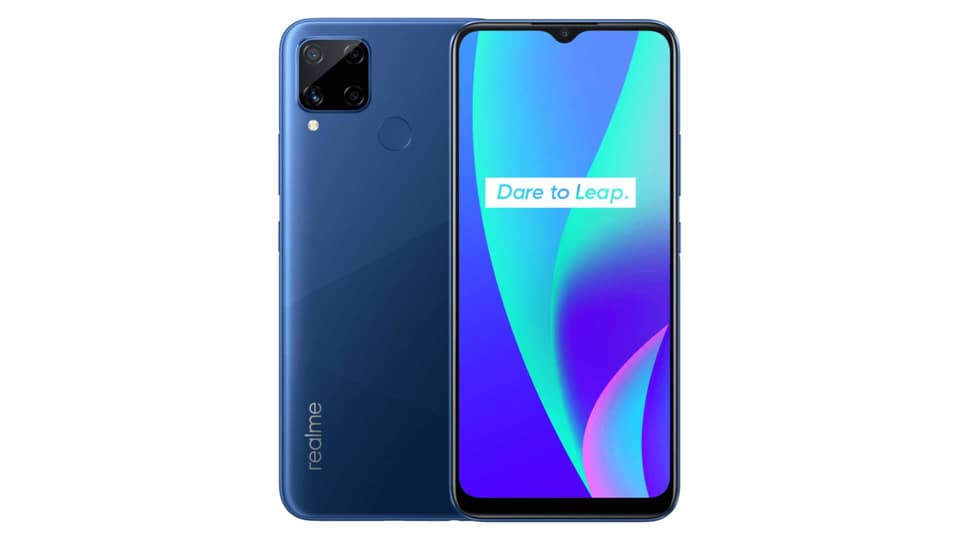 Realme C15 launched in India.