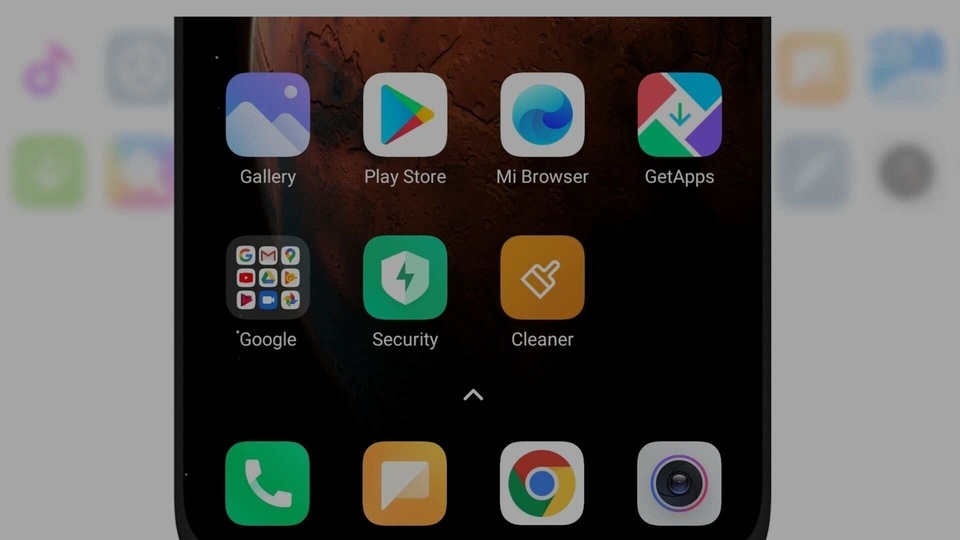 MIUI 12 interface