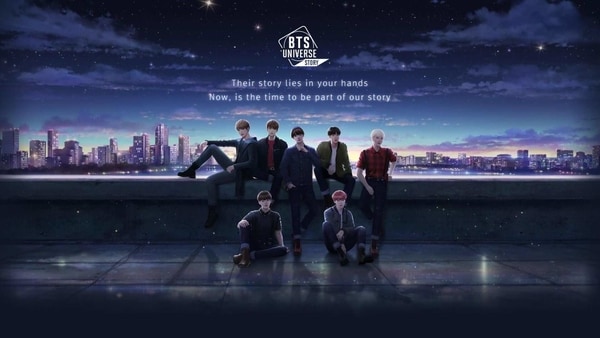 BTS Universe Story game.