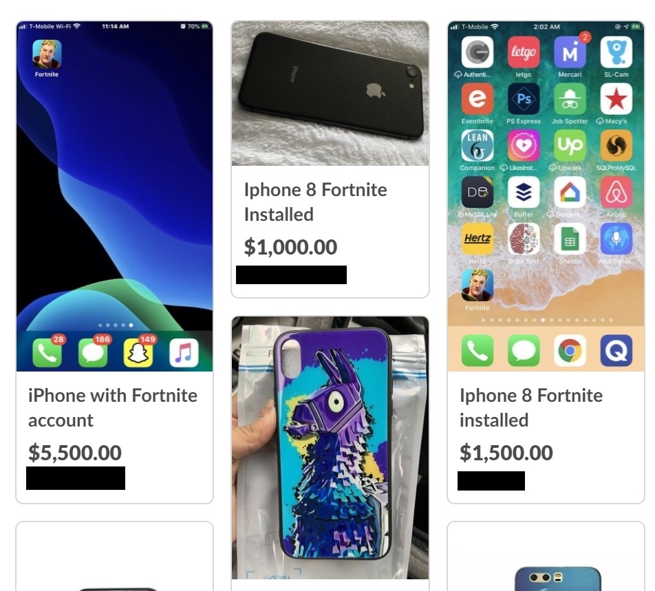 Hundreds of iPhones With Fortnite Installed Flood  - MacRumors