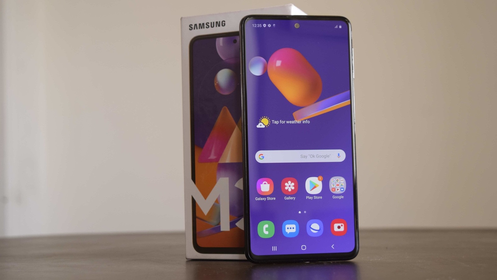 galaxy m51 display size