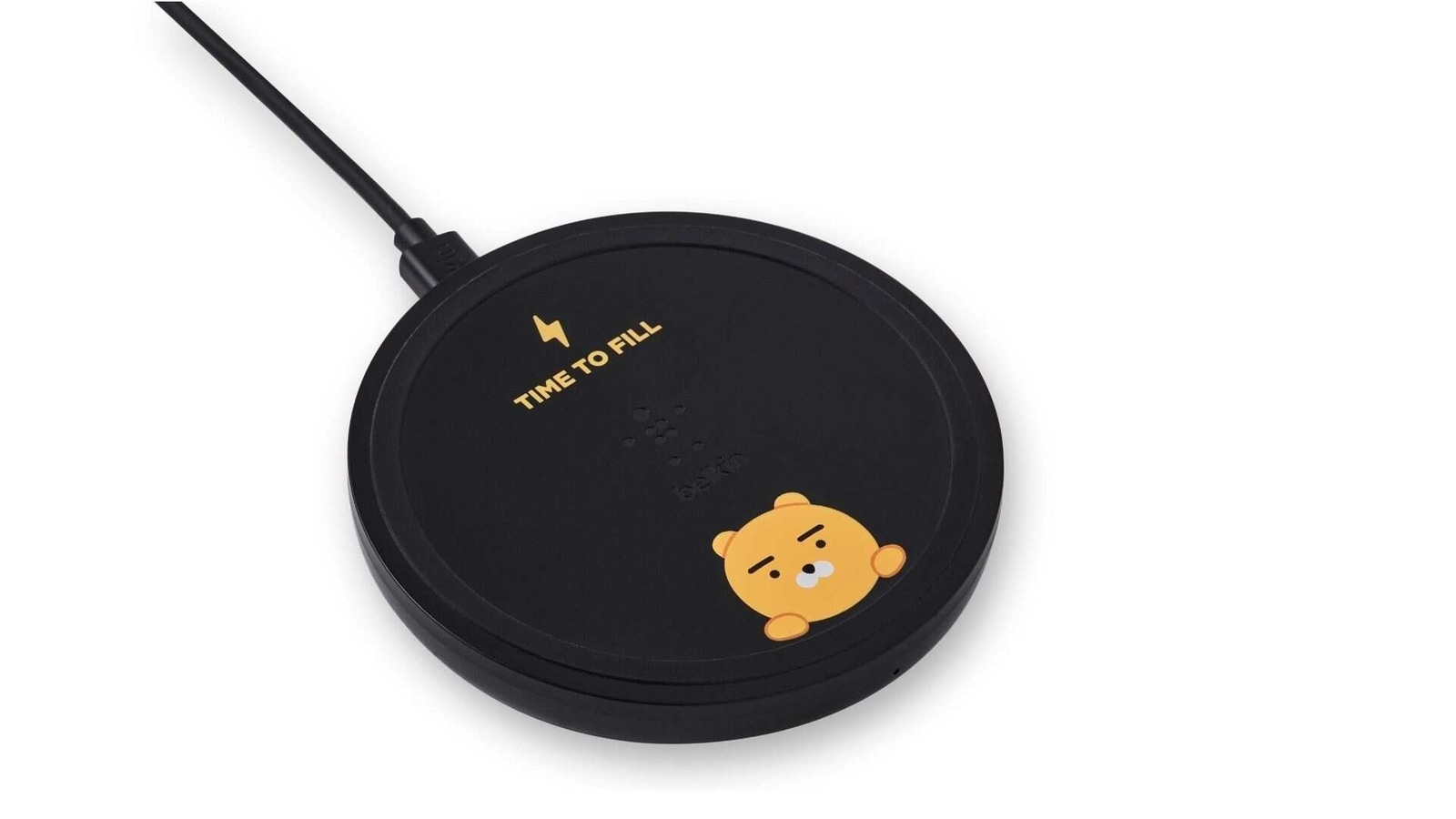 Belkin Kakao Friends 10W wireless charging pad.