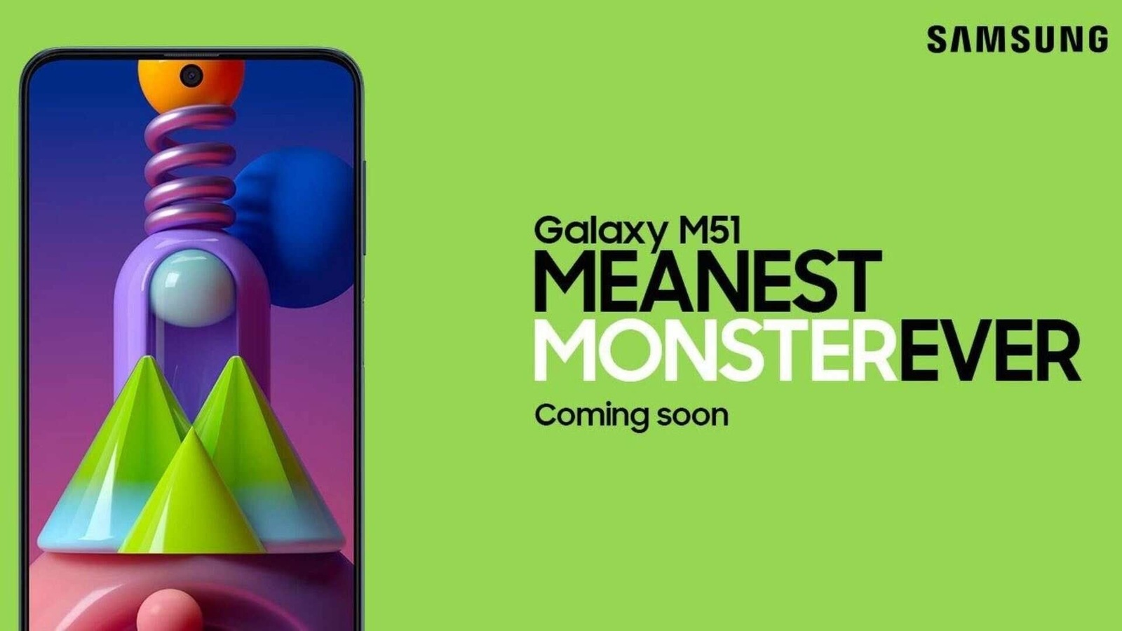 Samsung Galaxy M51. Samsung Galaxy M51.