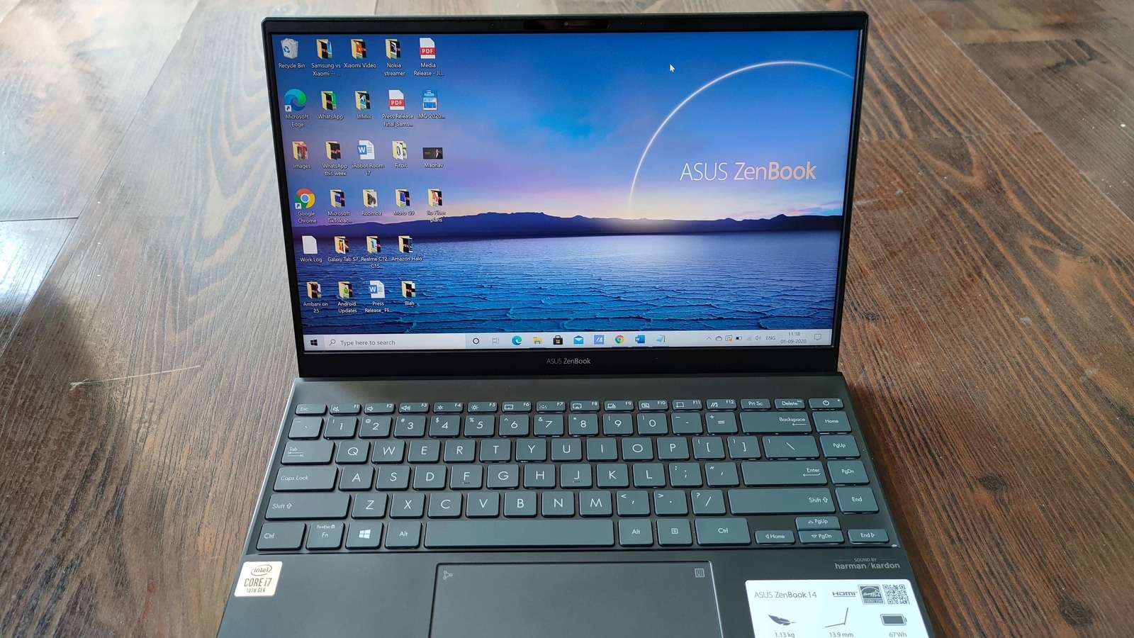 Asus Zenbook 14 Review This Sleek Lightweight Laptop Can Do It All Ht Tech
