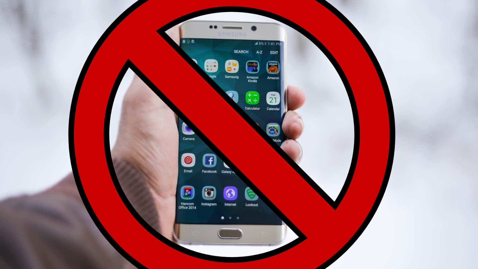 Banned apps. Banned apps.