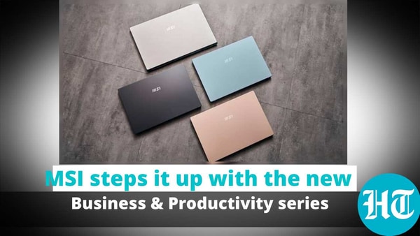 The Business & Productivity series includes the Summit, Prestige and Modern laptops. 