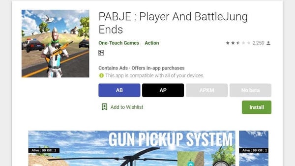 The game has over 100,000 downloads on the Play Store so far and a rating of 2.5. 