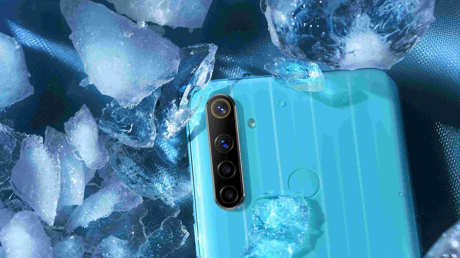 Realme Narzo 10 That Blue colour variant.