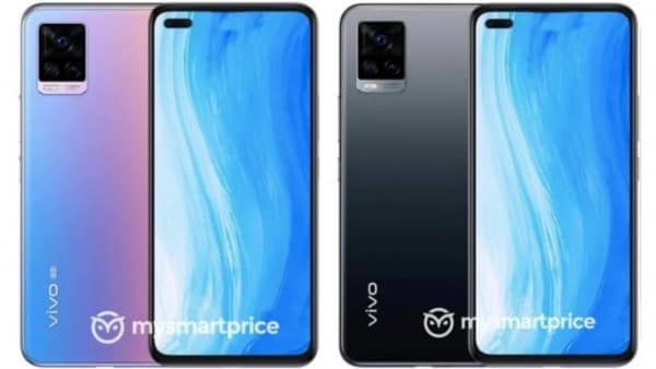 The Vivo V20 should is also going to come with dual cameras on the front, placed on the left corner where the main selfie camera is a 44MP one.