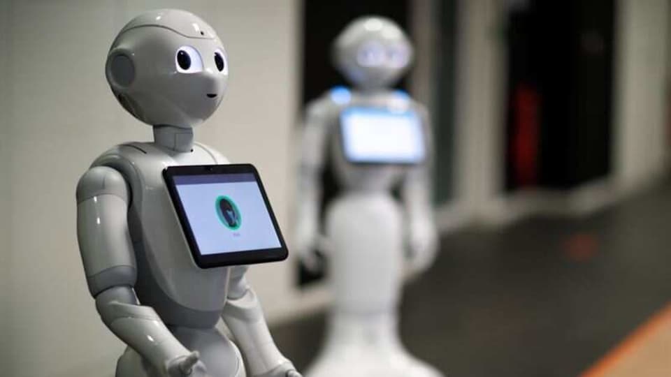 The feature is an upgrade of Pepper, a 120 cm (47 inch) high robot with human-like features that is already in operation in some countries welcoming visitors to shops, exhibitions and other public spaces.