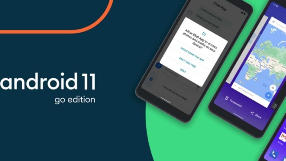 Android 11 (Go edition) announced.