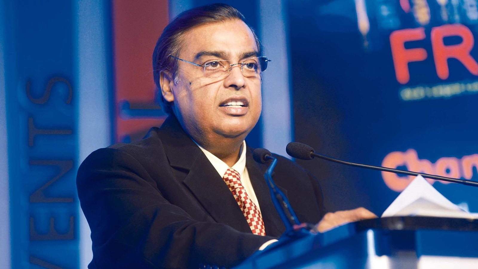 Reliance Industries chairman Mukesh Ambani.