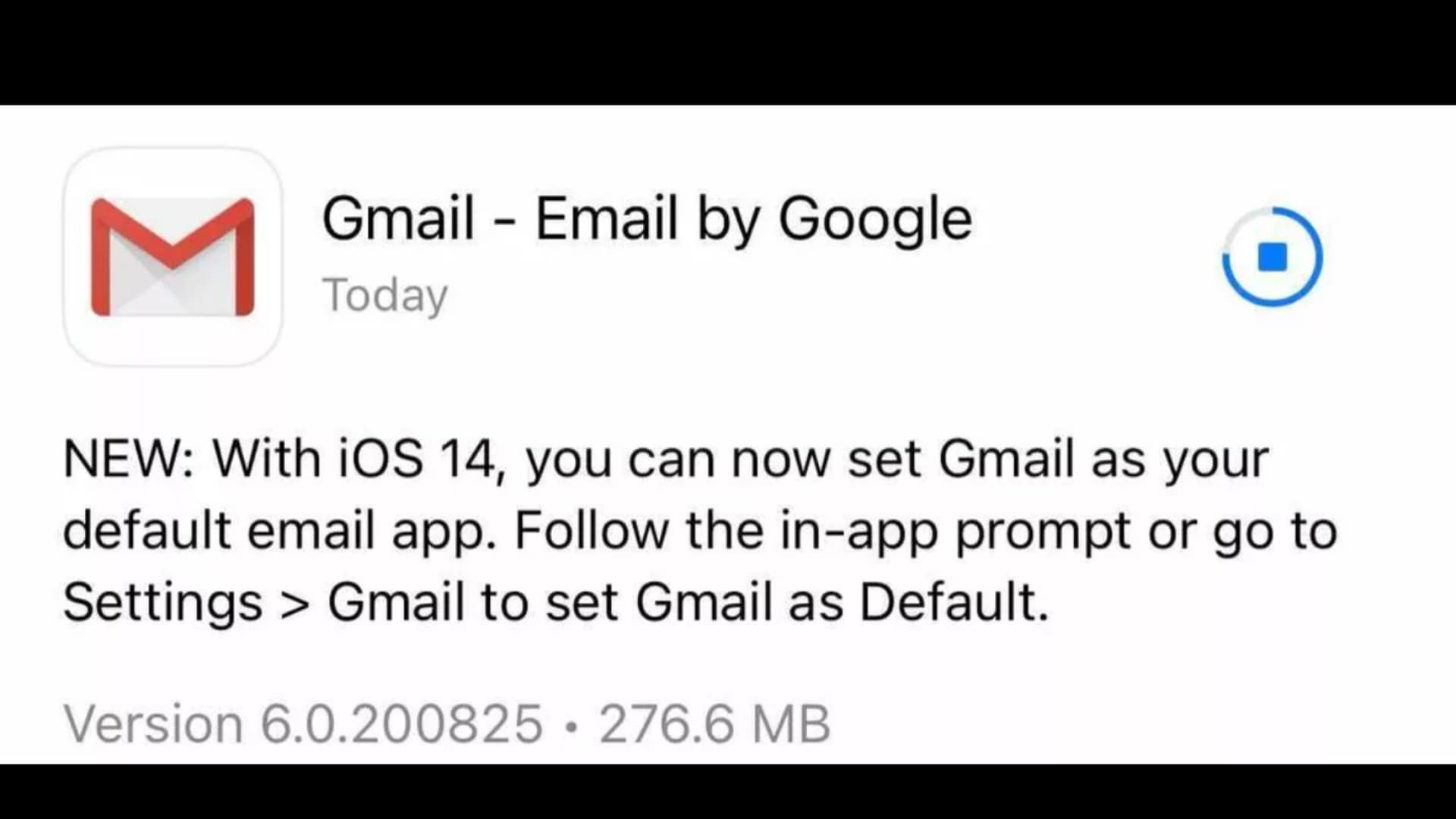 Gmail ios