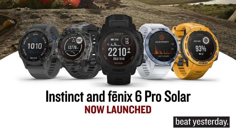 Garmin s new solar powered smartwatches launched in India prices