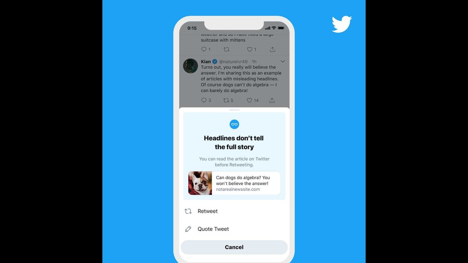 Twitter is not working on bringing these prompts to everyone globally. After this feature rolls out, Twitter is going to make the prompt smaller once it has been shown to the user once.