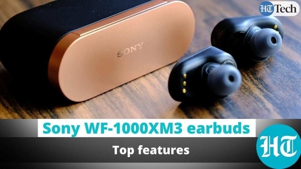Sony WF-1000XM3 earbuds.