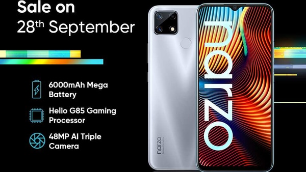 Prices for the Realme Narzo 20 start from  <span class='webrupee'>₹</span>10,499. 